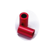 EA6R0032- 30 pcs elox. Alu 6x10 Röhrchen Rot