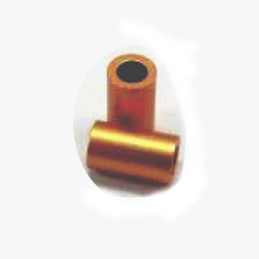 EA6R7406- 30 pcs elox. Alu 6x10 Röhrchen Gold