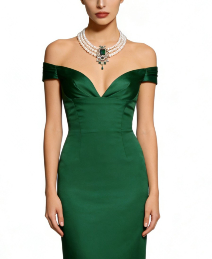 MY3002- 3 Reihe Süsswasserperlen ca 7-8# Anhänger Weißgold beschichtet, Magnet (nicht verfügbar)