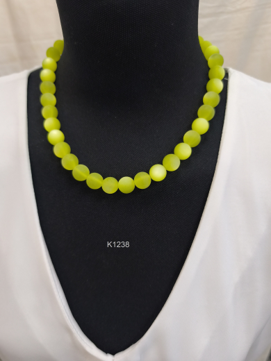 HZK1238- wunderschöner Blickfang NEON Grüngelb 12#