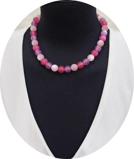 HZK1237- wunderschöner Blickfang Rosa Lila Pink 12#