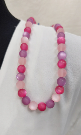 HZK1237- wunderschöner Blickfang Rosa Lila Pink 12#