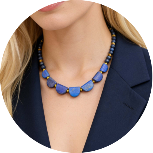 PLM300- Blickfang aus Lapislazuli