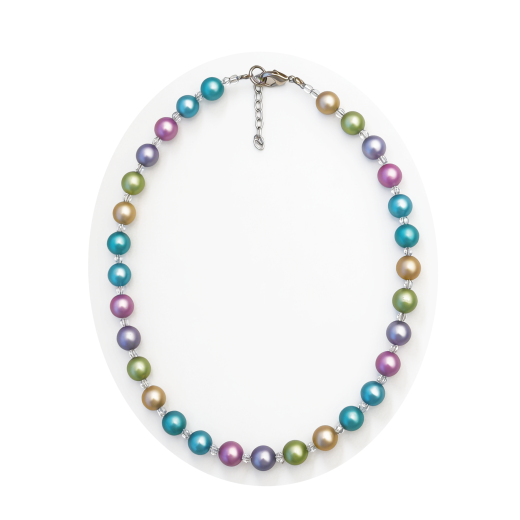 KEK1011- Blickfang Pastellfarbe Verlauf aus elox. Alum. Kugel 10#