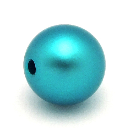 EA10M2905- 15 pcs eloxiertes Alu 10mm Farbe Türkis