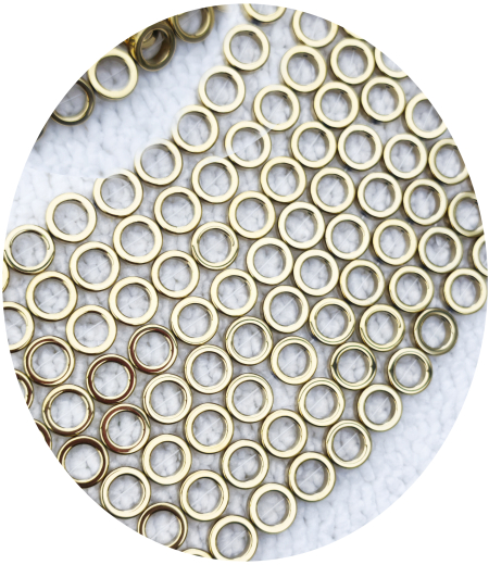 STHB1203- 1 Strang Hämatit Kreis 7mm, 12mm, gold