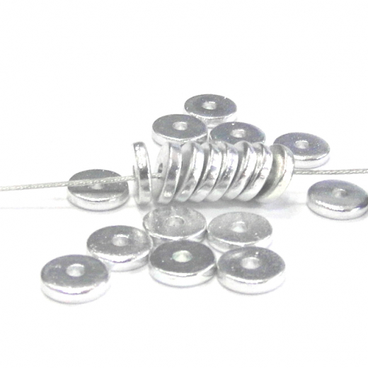 EA6RF000- 150pcs eloxiertes Alu 6x1.5 Scheiben Silber