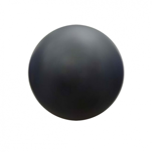 KHZ20M026- 50 grau schwarz Harzkugel 20mm, mat