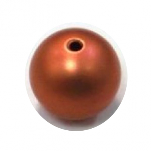 EA10M7605- 15 pcs eloxiertes Alu 10mm Farbe Kupfer