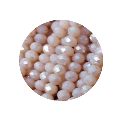 STR3391-1 lang Kristallstrass Rondelle 3x4 silk ca155 Perlen