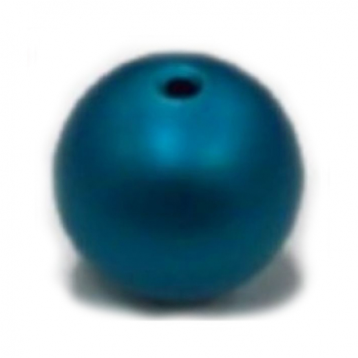 EA14M0639- 12 pcs eloxiertes Alu 14mm Carribean Blue