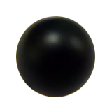 EA14M1111- 12 pcs eloxiertes Alu 14mm Farbe Schwarz