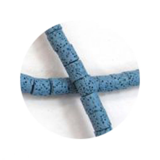 CLZ1014- 1 Strang Colorlava Walzen ca10x10 blau türkis