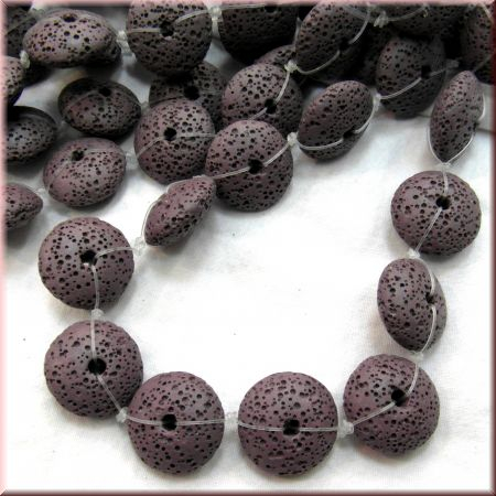 CLR2016- 1 Strang Colorlava Seestern ca20 pastell farbig Lila