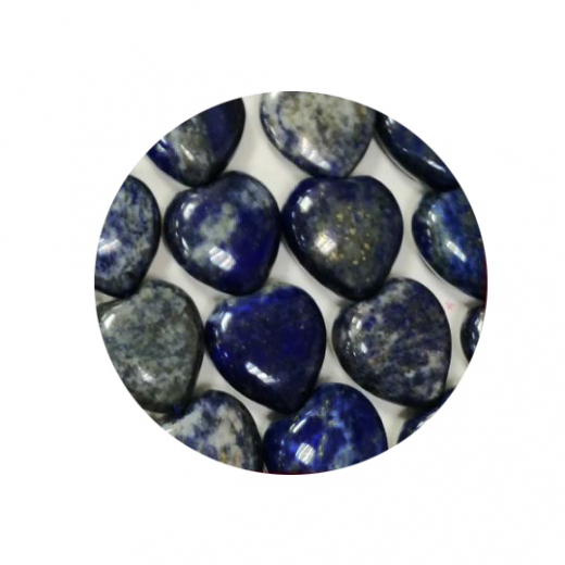 LPW1015- 1 Strang Lapislazuli Herz 15x15x7 30Perlen