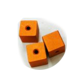 EAF8C0714 20 pcs eloxiertes Alu Würfel 8x8 Orange