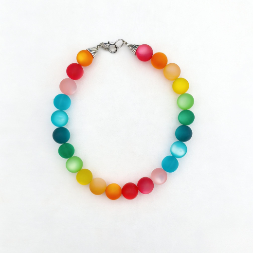 HZK2001- wunderschöner Blickfang Regenbogenverlauf 20#