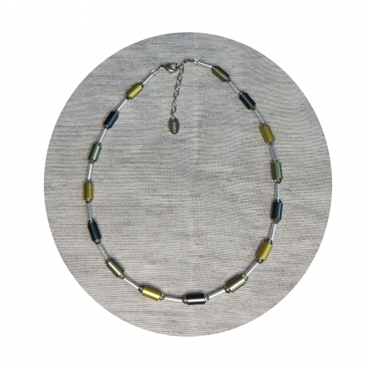 KEA6RC04- Blickfang Minz, grau Antrazit und Amigrün aus alu. Alum. Walzen 6x10#