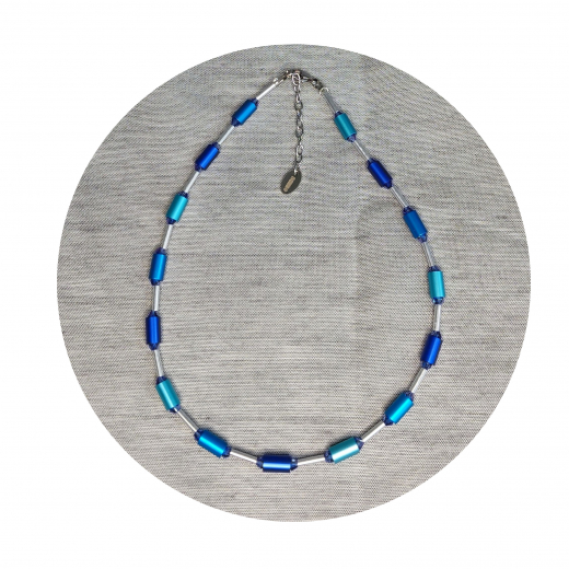 KEA6RC05- Blickfang blau Verlauf  aus alu. Alum. Walzen 6x10#