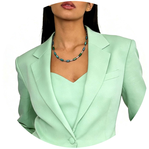 KEA6RC06- Blickfang grün blau Verlauf  aus alu. Alum. Walzen 6x10#