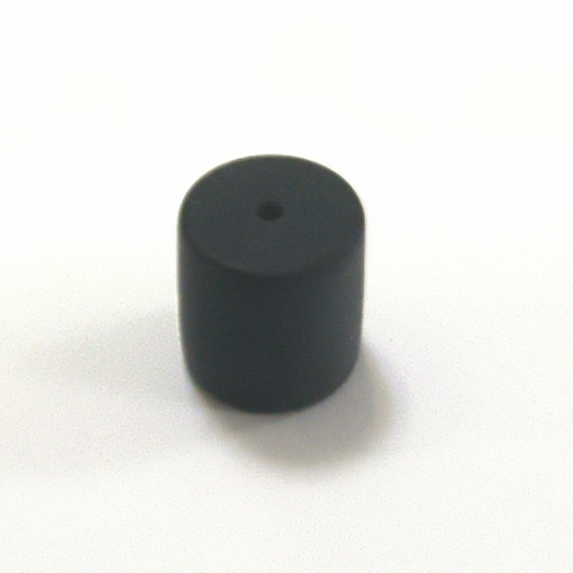 HZ10W09- 100 Schwarz matt Harzperlen Walzen 10x10