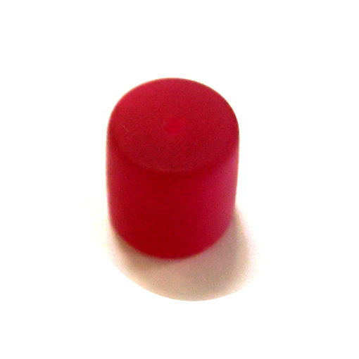 HZ10W18- 100 pink Harzperlen Walzen 10x10