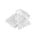 VP9802- 100 Organzasäckchen 10 x15 cm Weiss