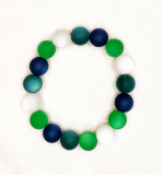 KZA1204- 1 Armband wunderschöner Blickfang Grünverlauf 12#, 20cm