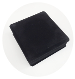 VP87001- 1 Luxus Schmuckbox Samt ca 18x16,5x5 cm