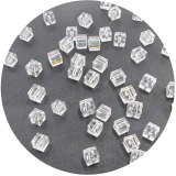 PKW4401- 10 Stränge ca 700 Perlen Würfel 4x4mm