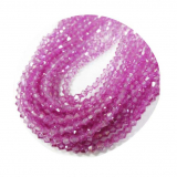 STK4009-1 strang Strass dop. Kegel 4# pink 80p