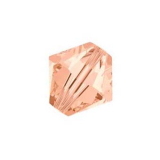 STB4362-1 Strang Strass dop. Kegel 4# lt Peach 120p