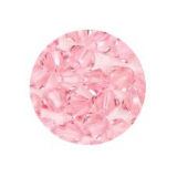 STB4223-1 Strang Strass dop. Kegel 4# lt rose 120p