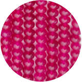 RBR0805- 1 Strang Rubin Jade Rondelle 8x5mm AAA