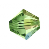 STB6214-1 Strang Strass dop. Kegel 6# Peridot 50p