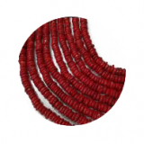 ST231F03- 1 Strang Bambuskorallen Scheiben 10x3#