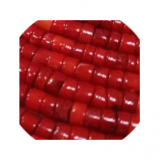 ST231F06- 1 Strang Bambuskorallen Scheiben 6x3-6#