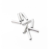 EAL10C00- 280 pcs eloxiertes Alu 10x2,5 Rohr Silber