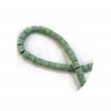 CLZ1015- 1 Strang Colorlava Walzen ca10x10 hell grün