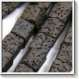 CLW0810- 1 Strang Colorlava ca8x8 dunkel Braun