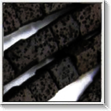 CLW0800- 1 Strang Colorlava ca8x8 dunkel black