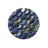 LPW2008- 1 Strang Lapislazuli  Oval 8x6x4 ca 50Perlen