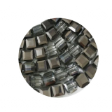 STWC003A-32 Stk in Strang Kristallstrass Würfel 12x12 Anthrazit AB