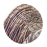 STHW2114-  1 Strang Hämatit Zylinder 2x8  A Qualität Kupfer