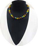 HZK1231- wunderschöner Blickfang dk. braun grün 12#