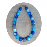 HZK2017- wunderschöner Blickfang blau blau mit Lave 20#