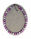 CUE8A07- Blickfang lila,lila,lila elox. Alum. Würfel 8x8x8