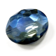 STV0379-1 Strang Kristall Strass Oval 24x20x10, Indicolite 12 Perlen