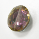 STV0540-1 Strang Kristall Strass Oval 24x20x10, Turmalinefarbe changiert 12 Perlen