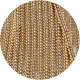 STHR403- 1 Strang Hämatit 4x2# A Qualität Rondelle gold